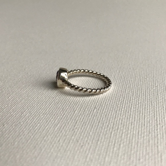 Mystic Topaz & Sterling Silver Twist Ring NEW - Picture 5 of 8